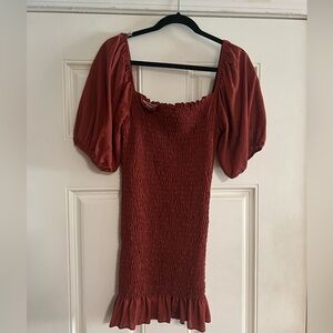 Burnt orange Dress Up Boutique dress